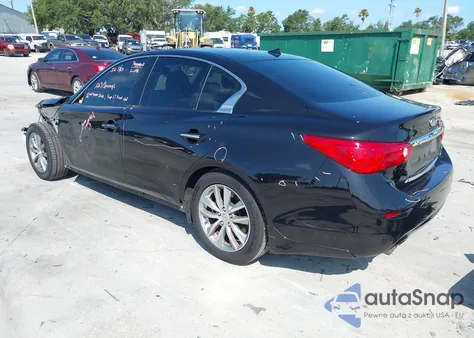 2015 Infiniti Q50 Premium/Sport z USA, uszkodzony, nr VIN JN1BV7AP5FM337797